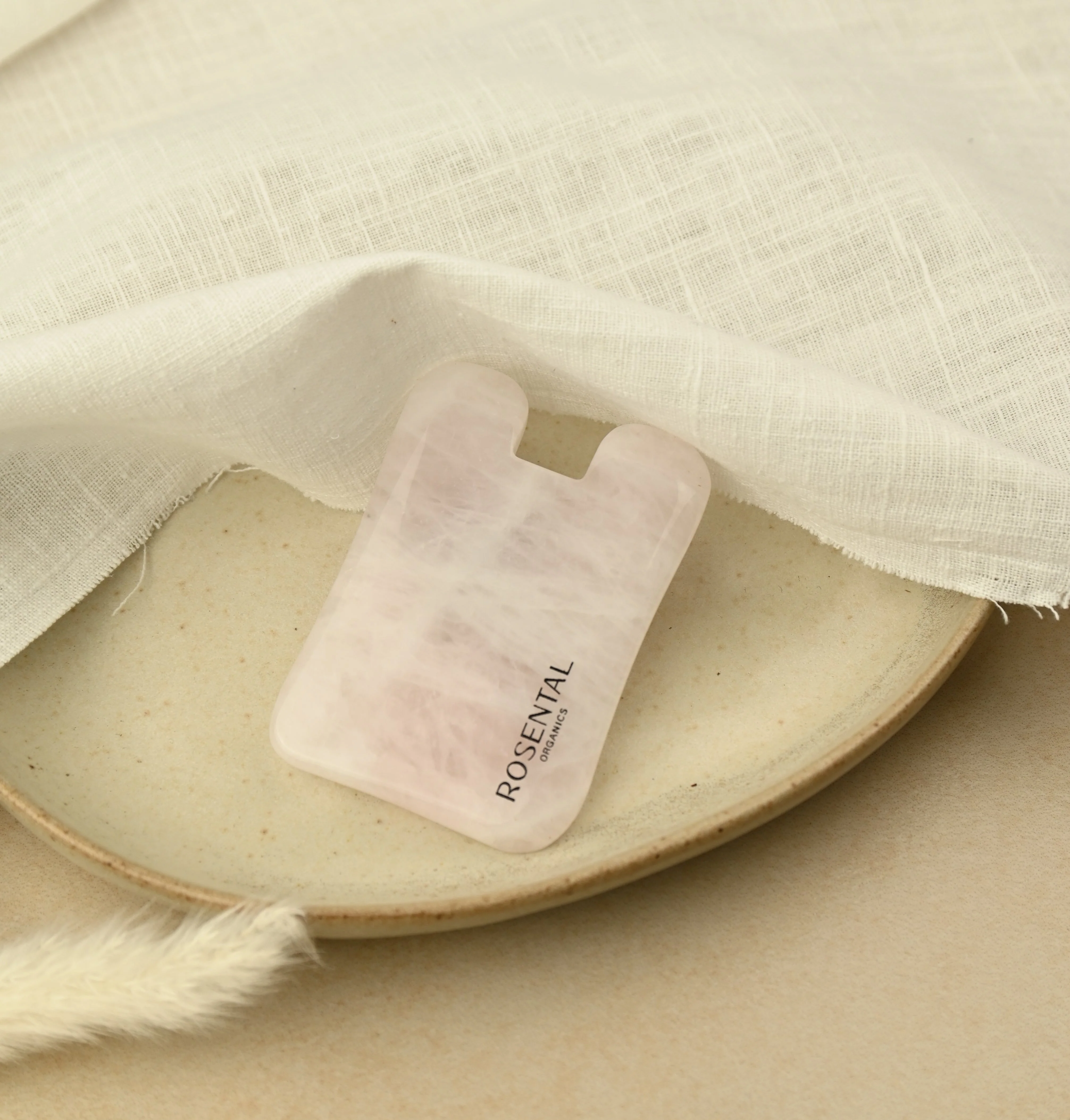 Rose Quartz Gua Sha - Image 4